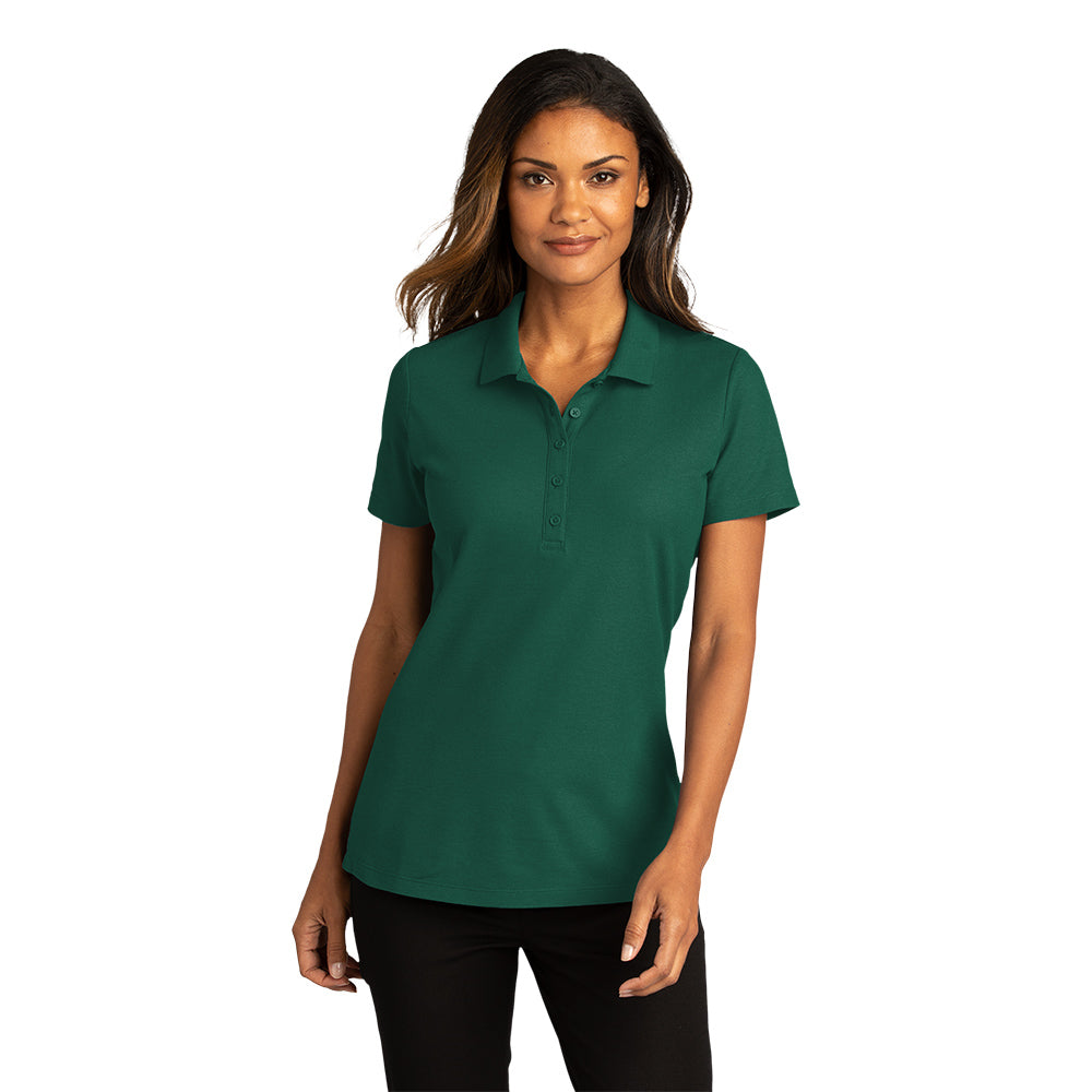 Port Authority Port Authority Women's SuperPro React Embroidered Polo - Storm Grey