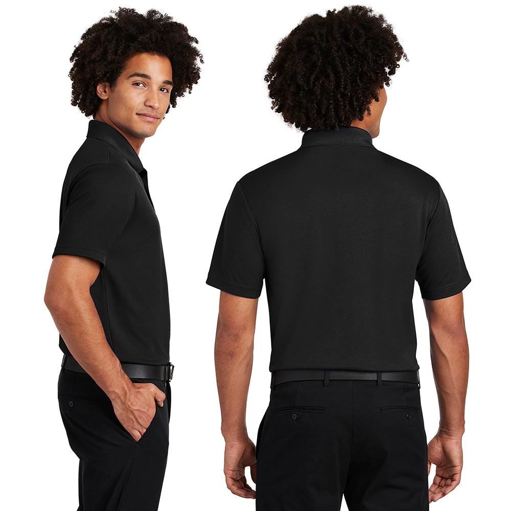Sport-Tek Sport-Tek PosiCharge RacerMesh Pocket Embroidered Polo - Graphite Grey