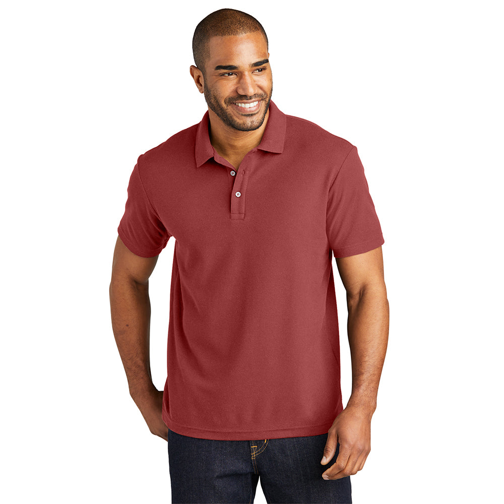 Port Authority C-FREE Cotton Blend Pique Embroidered Polo