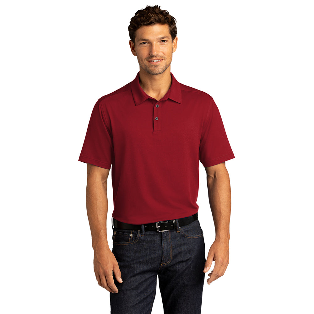 Port Authority City Stretch Embroidered Polo