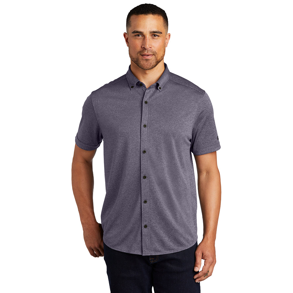 OGIO Gravitate Full-Button Embroidered Polo