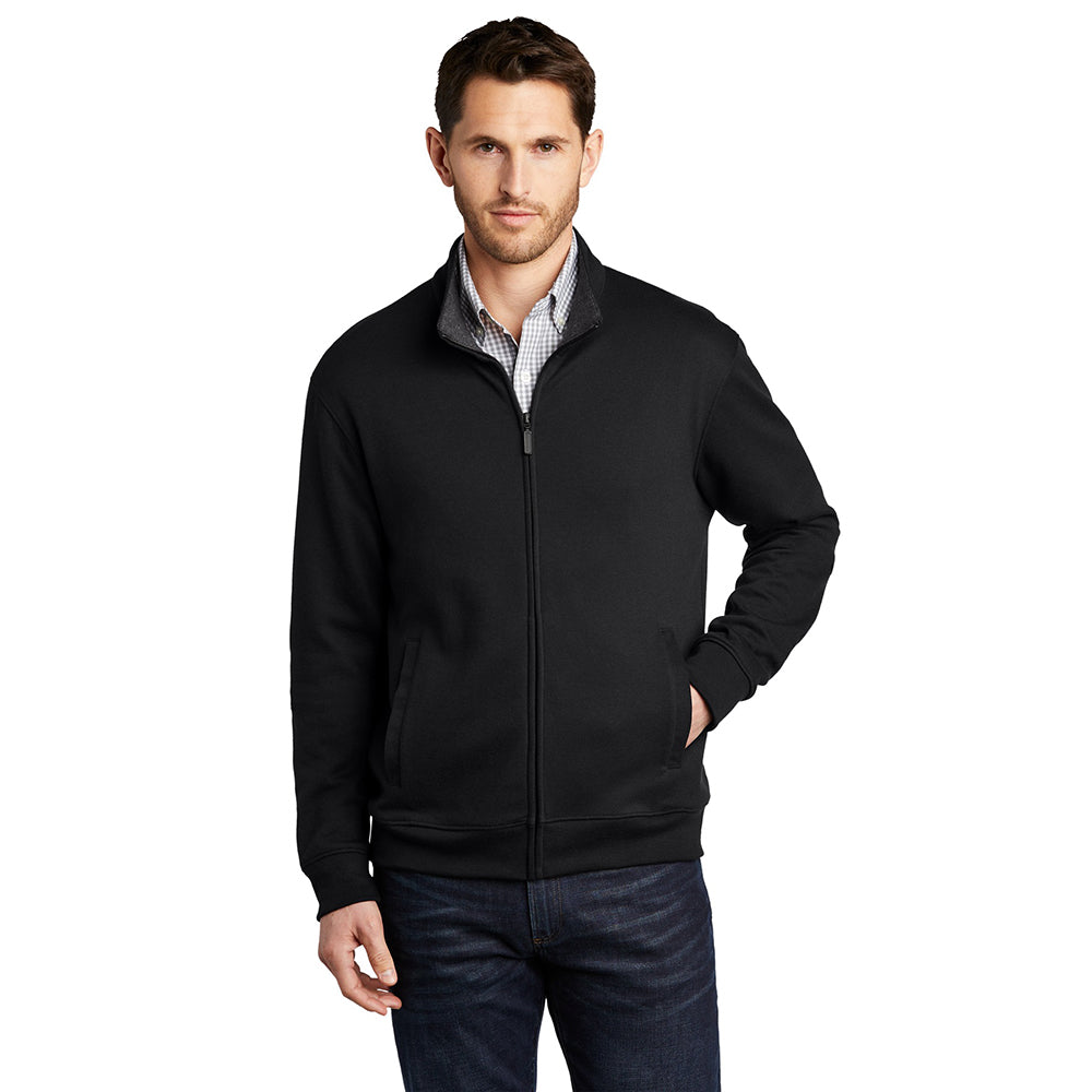 Port Authority Interlock Embroidered Full-Zip