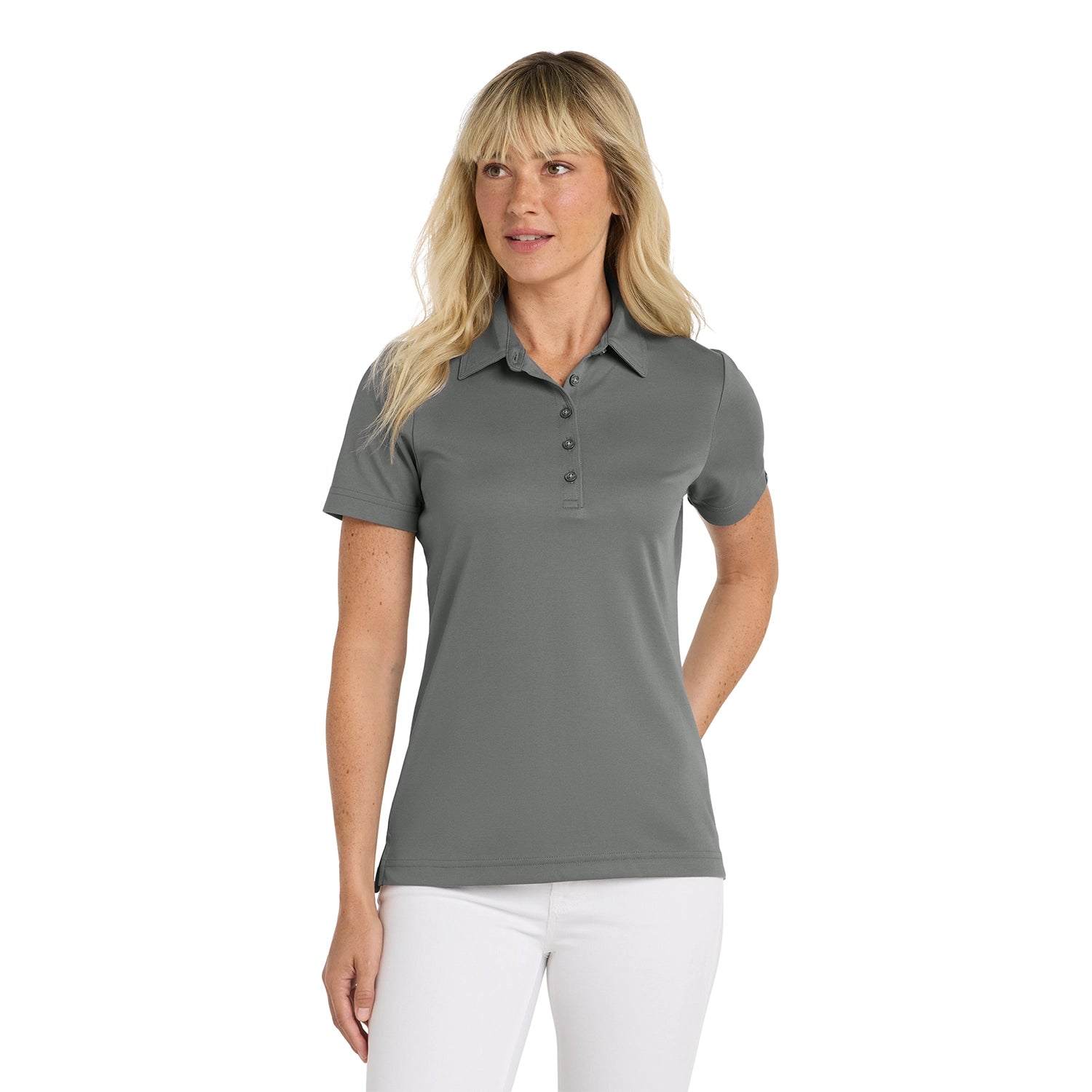 TravisMathew Women's Oceanside Embroidered Solid Polo