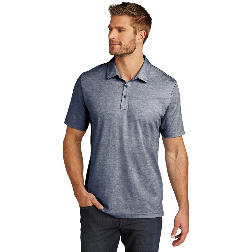 TravisMathew Oceanside Heather Embroidered Polo