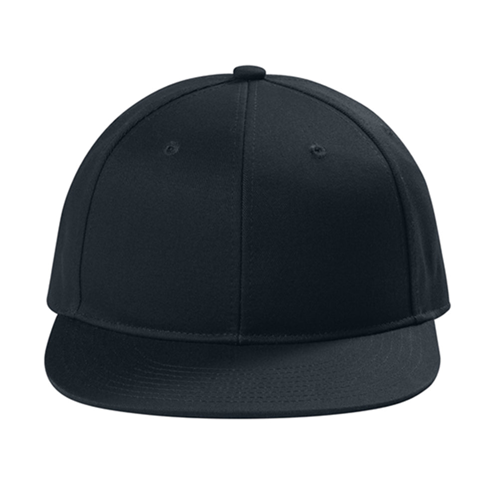 Port Authority Snapback Flat Bill Embroidered Cap - Rich Navy Blue