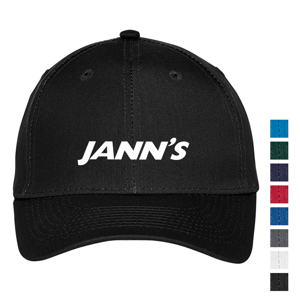 Port Authority Uniforming Twill Embroidered Cap - Black