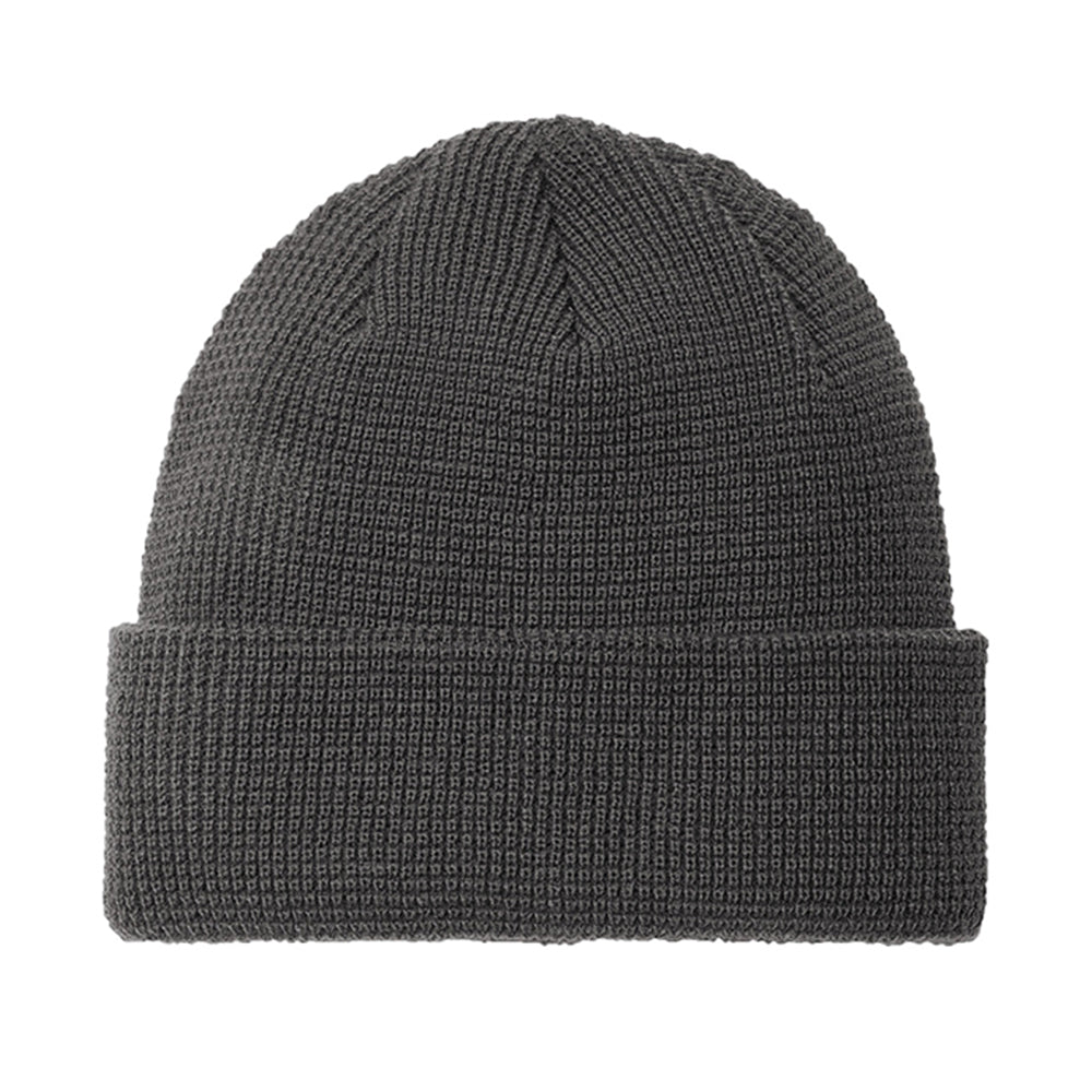 Port Authority Thermal Knit Cuffed Embroidered Beanie - Storm Grey