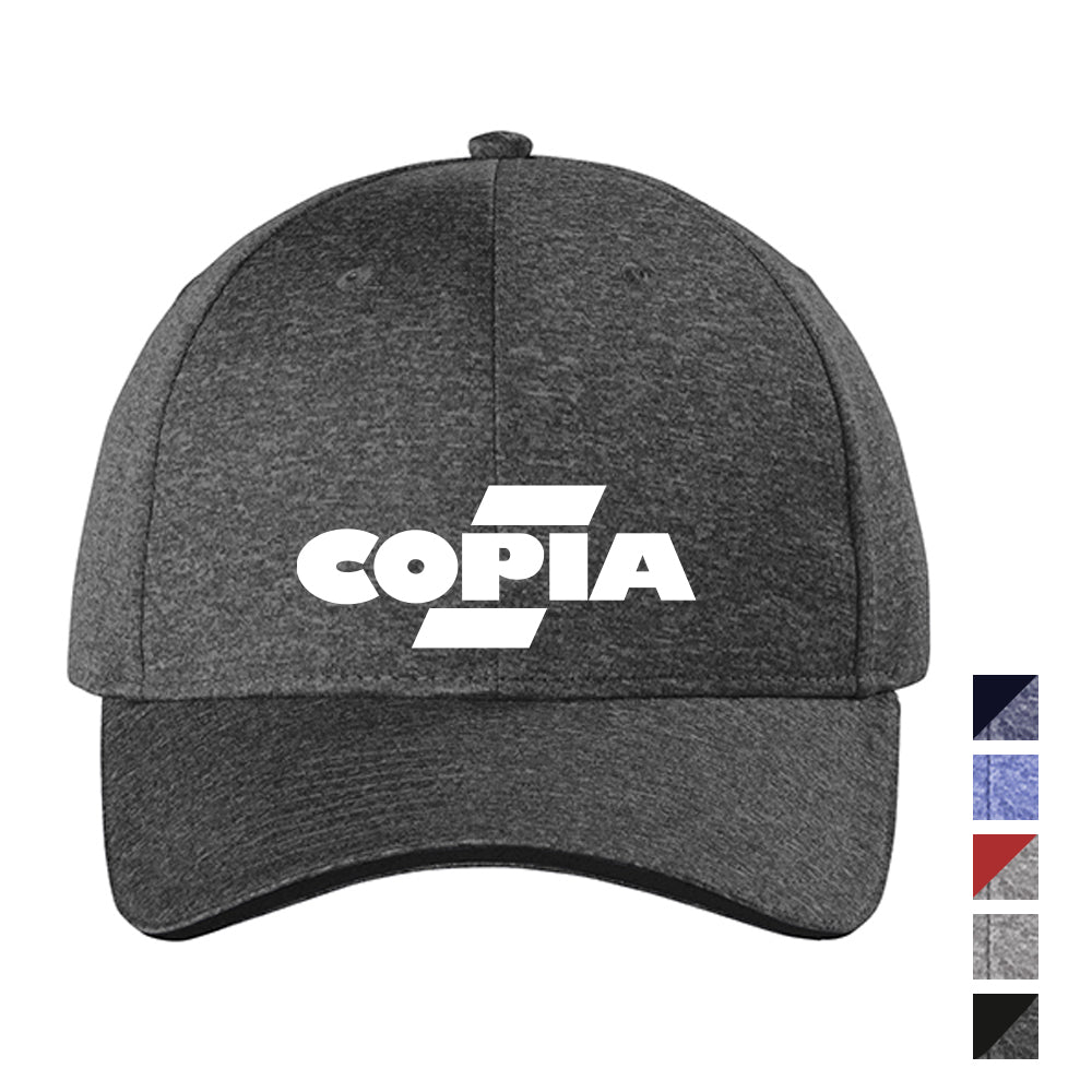 Sport-Tek Contender Snapback Embroidered Cap – Vintage Grey Heather/Vintage Grey Heather (PMS COOL GRAY 9C)