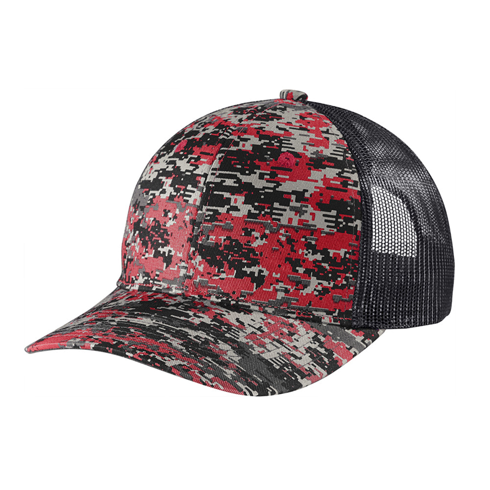 Port Authority Digi Camo Snapback Trucker Embroidered Cap
