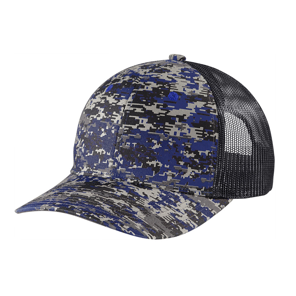 Port Authority Digi Camo Snapback Trucker Embroidered Cap
