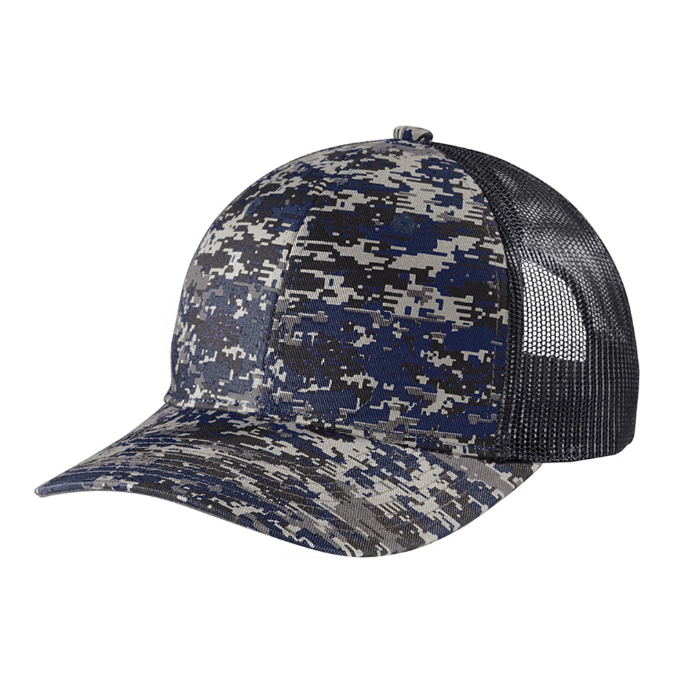 Port Authority Digi Camo Snapback Trucker Embroidered Cap
