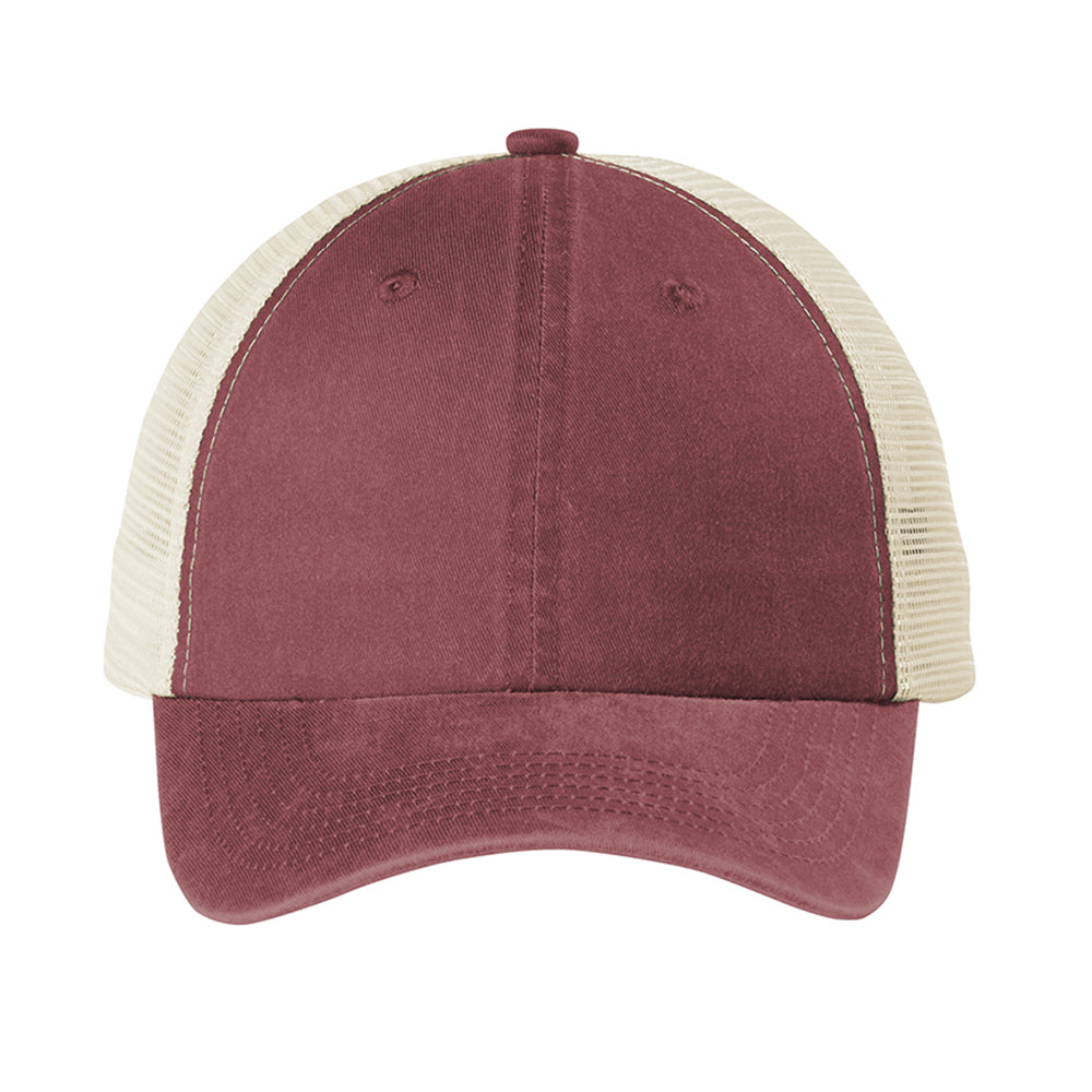 Port Authority Beach Wash Mesh Back Embroidered Cap