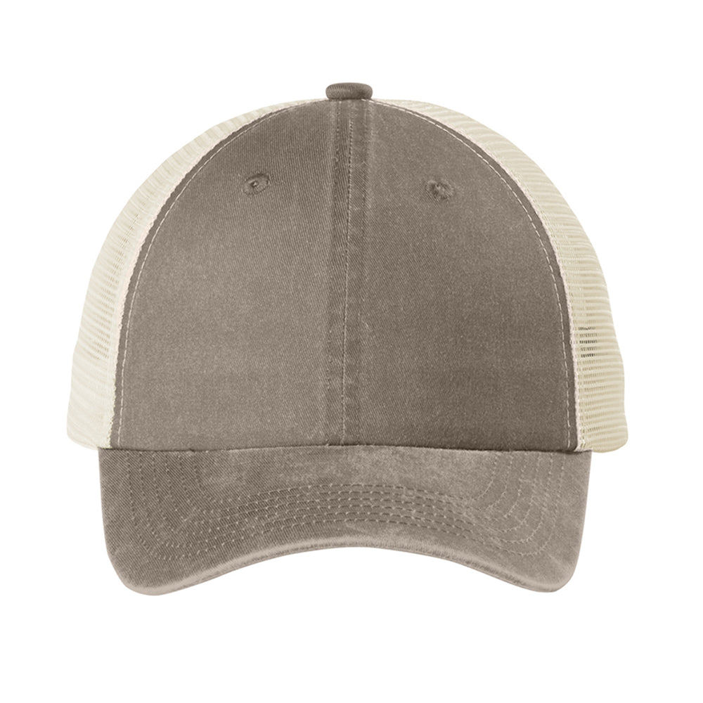 Port Authority Beach Wash Mesh Back Embroidered Cap