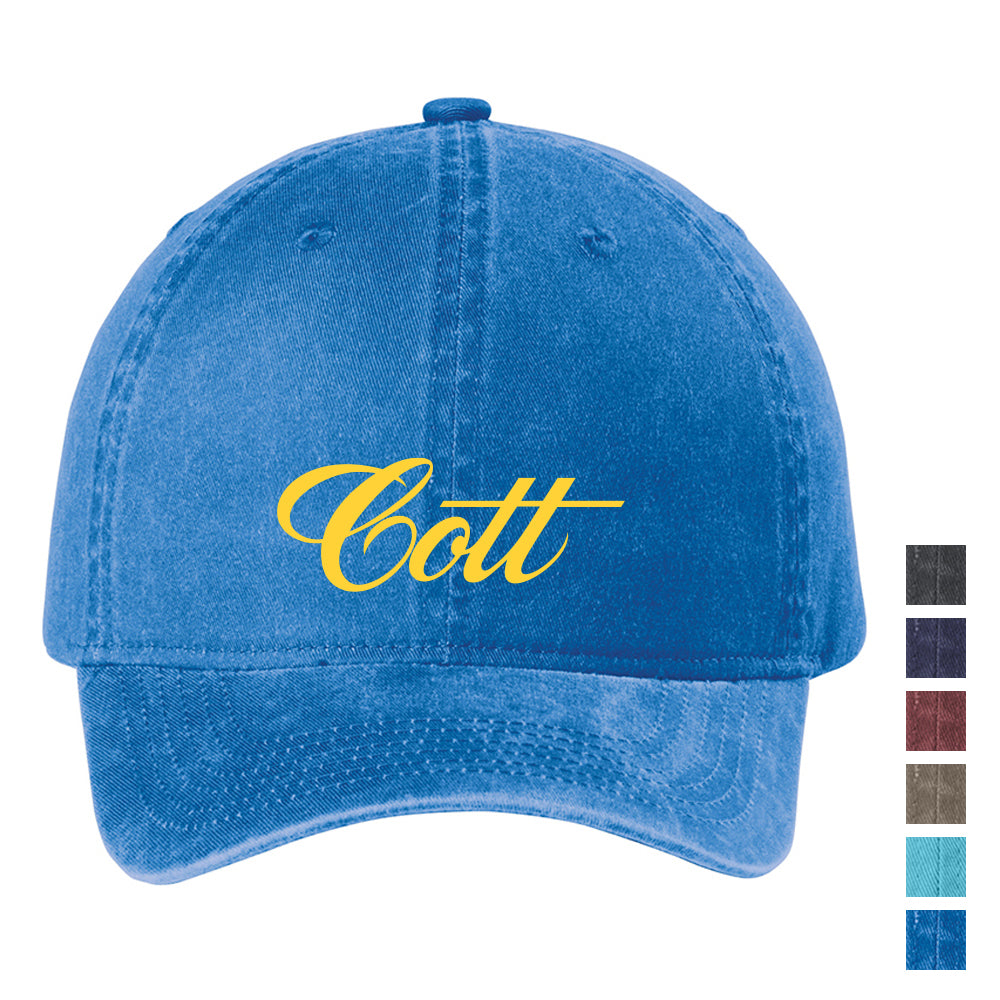 Port Authority Beach Wash Embroidered Cap – Tidal Wave Blue (PMS 2198C)