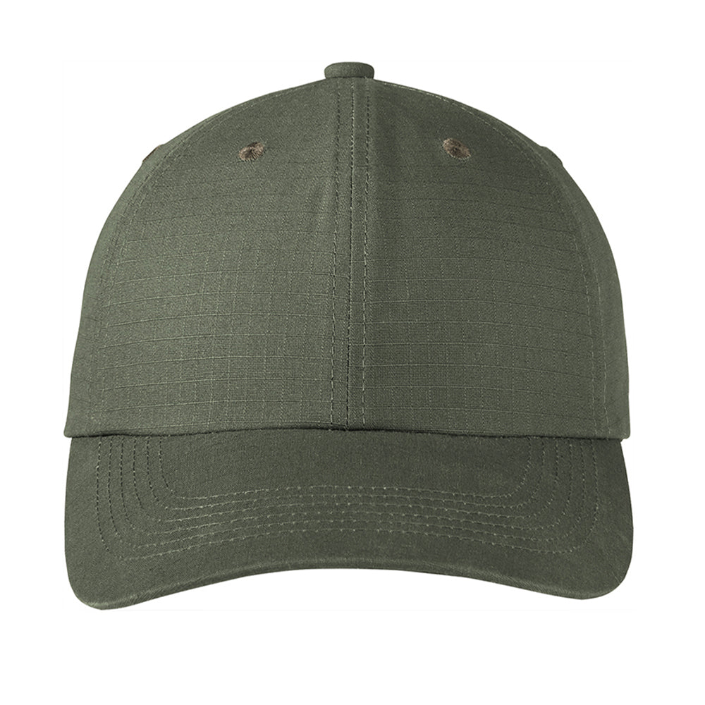 Port Authority Ripstop Embroidered Cap