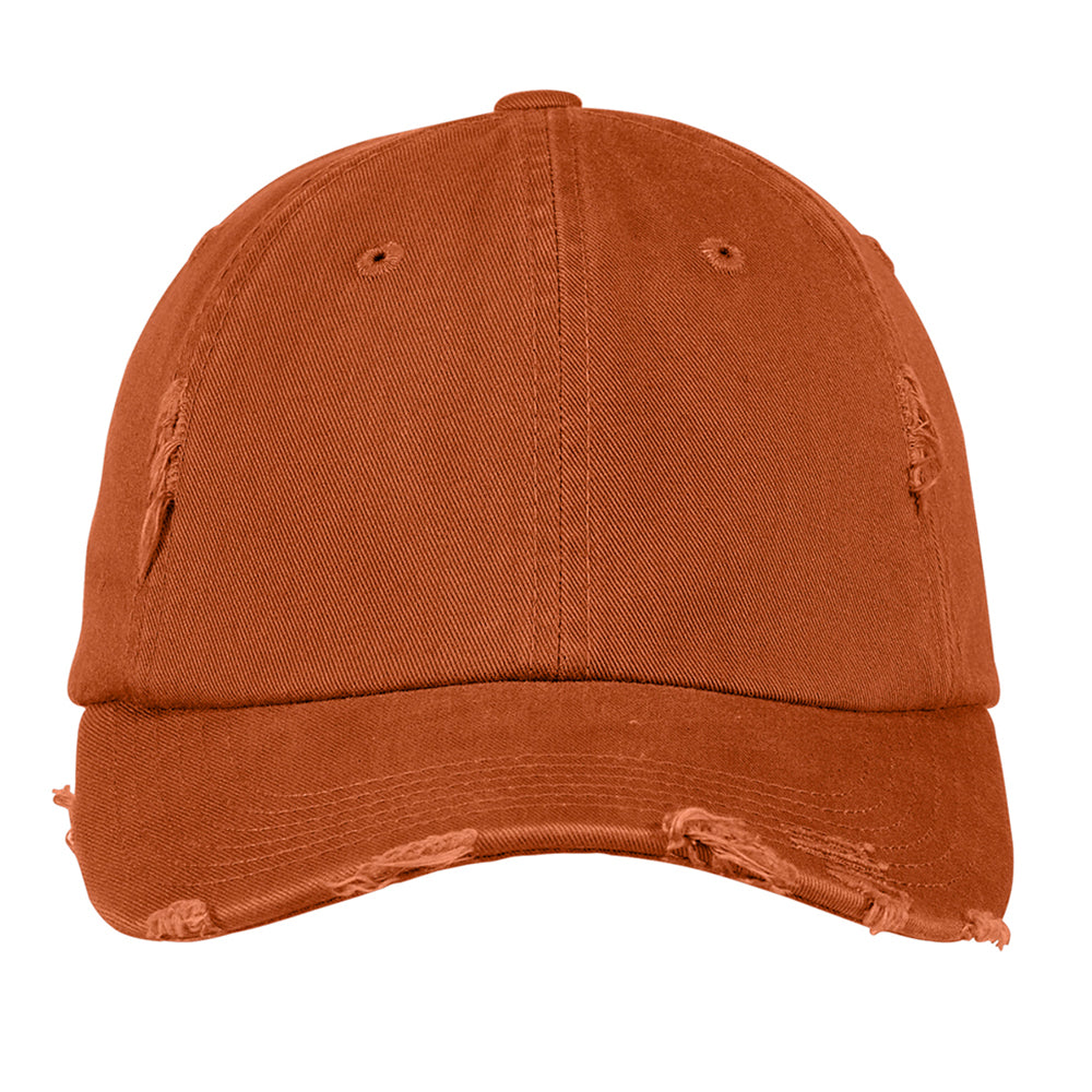 District Distressed Embroidered Cap