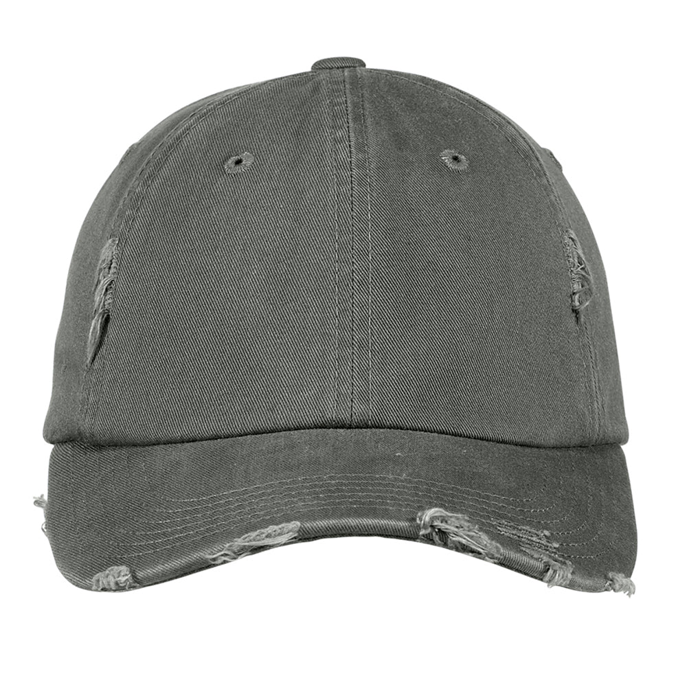 District Distressed Embroidered Cap