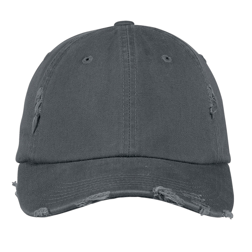 District Distressed Embroidered Cap