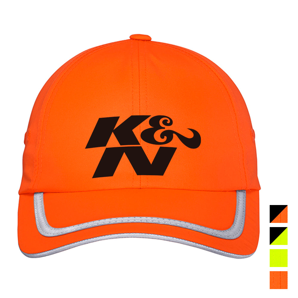 Port Authority Enhanced Visibility Embroidered Cap - Safety Yellow/Black