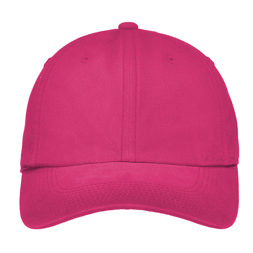 Port Authority Spray Wash Embroidered Cap - Pink Raspberry