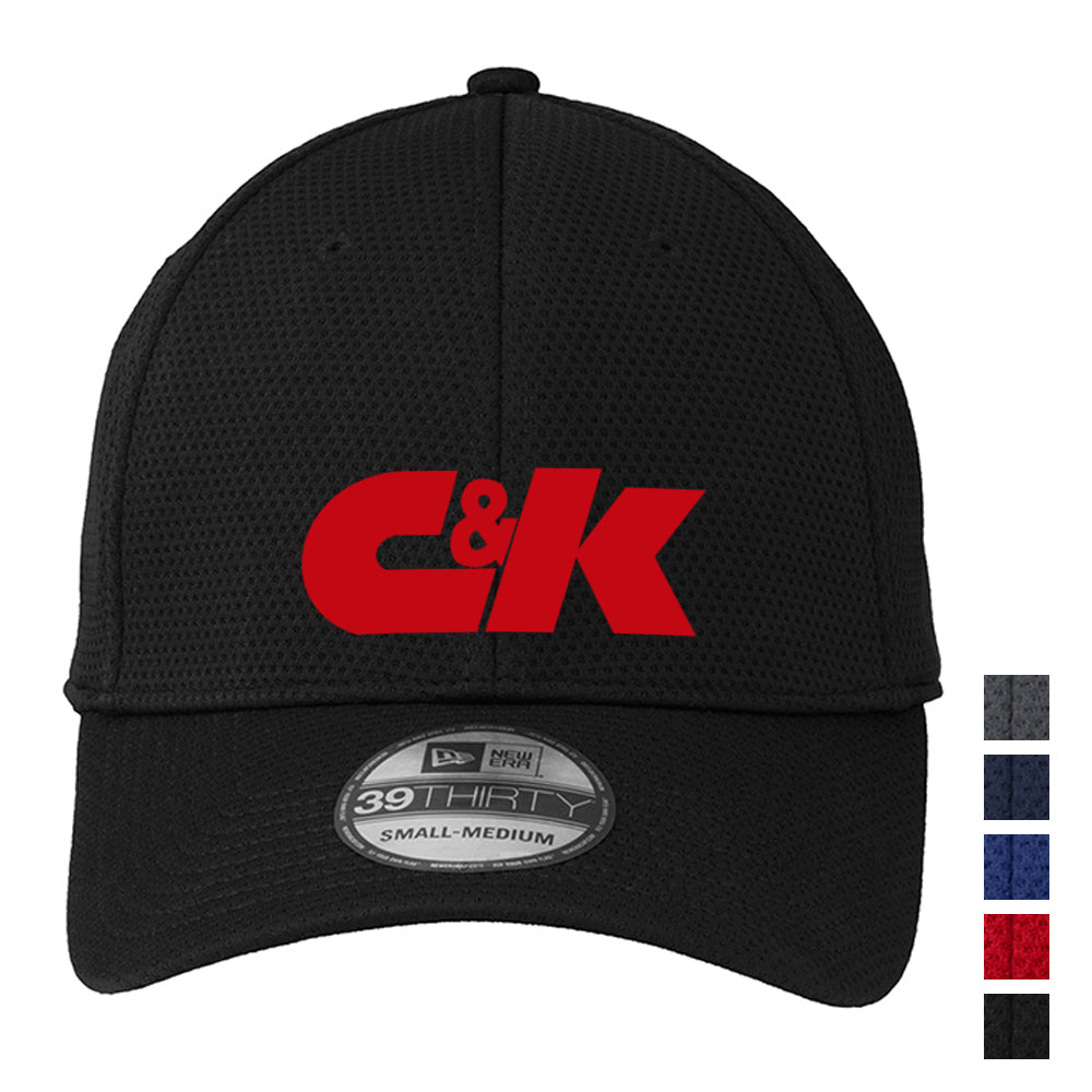 New Era Tech Mesh Embroidered Cap - Black