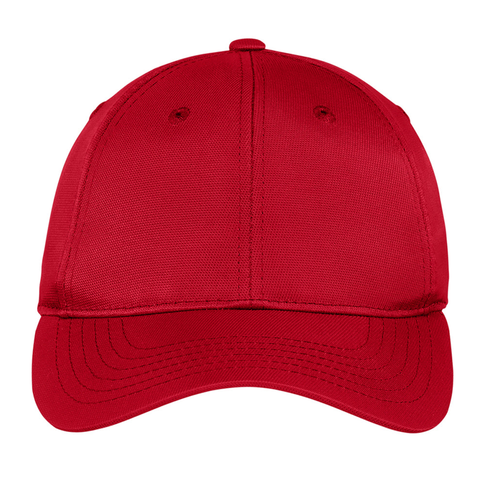 Sport-Tek Dry Zone Nylon Embroidered Cap - True Red (PMS 200C)