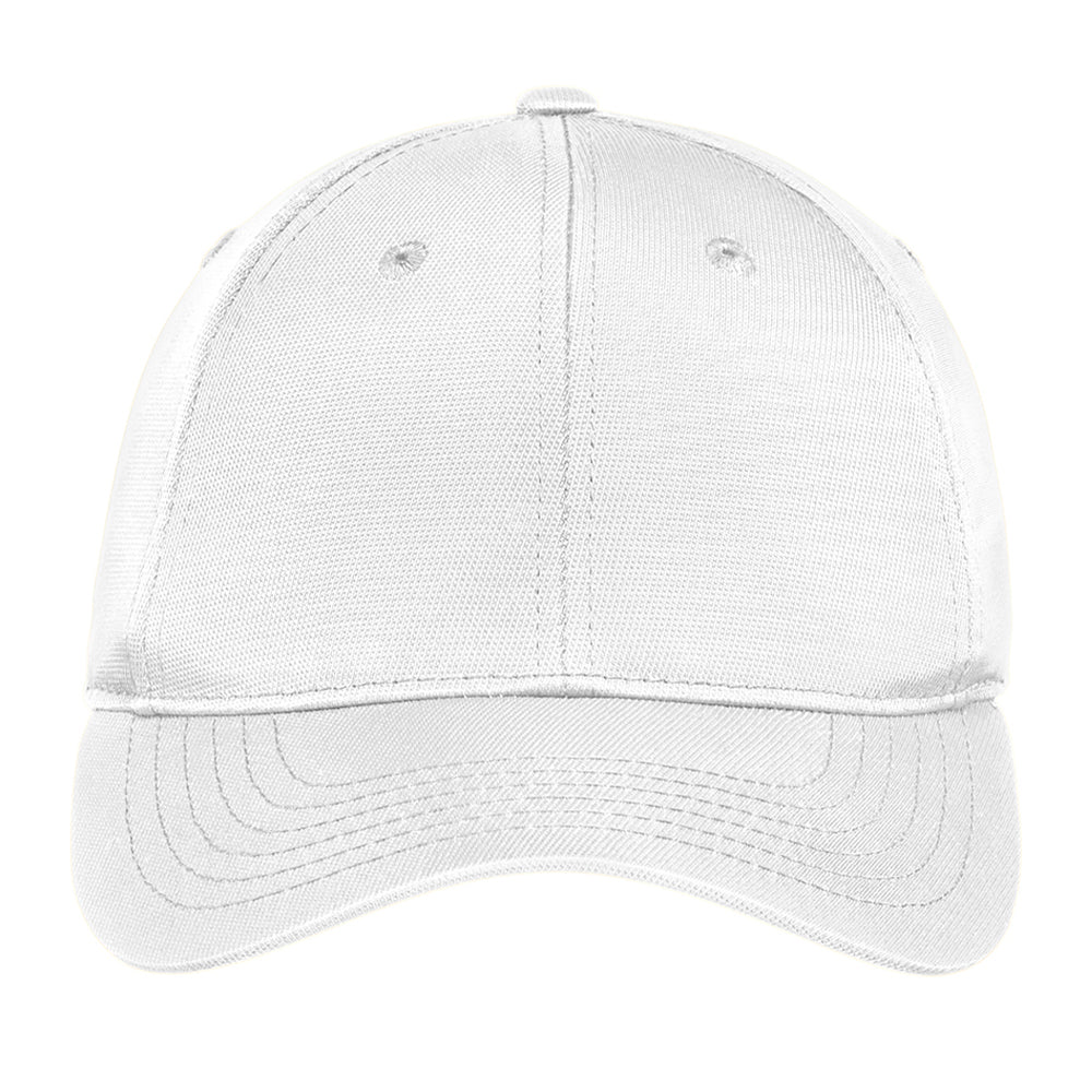 Sport-Tek Dry Zone Nylon Embroidered Cap - White