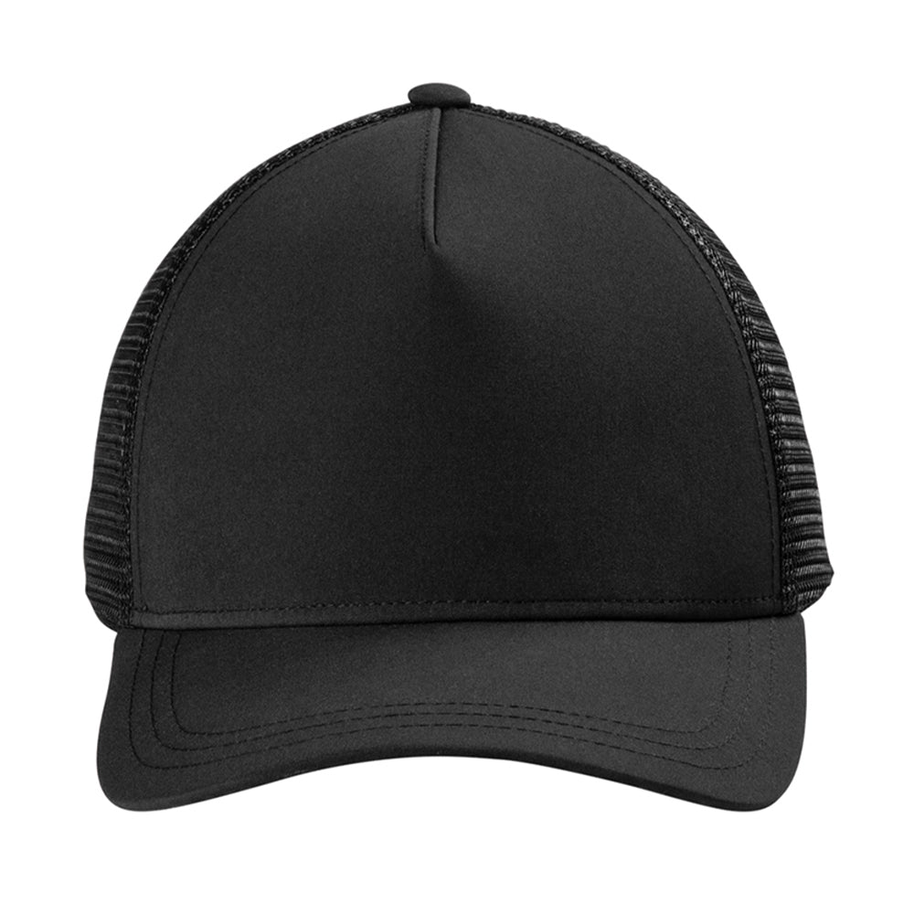 OGIO Fusion Trucker Embroidered Cap - Blacktop Black (PMS BLACK C)
