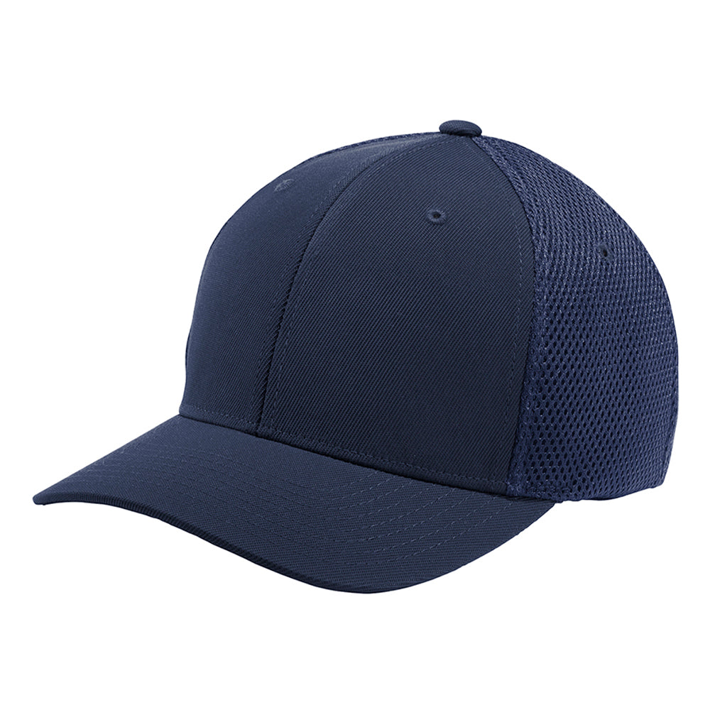 Sport-Tek Flexfit Air Mesh Back Embroidered Cap - True Navy Blue/True Navy Blue (PMS 533C)
