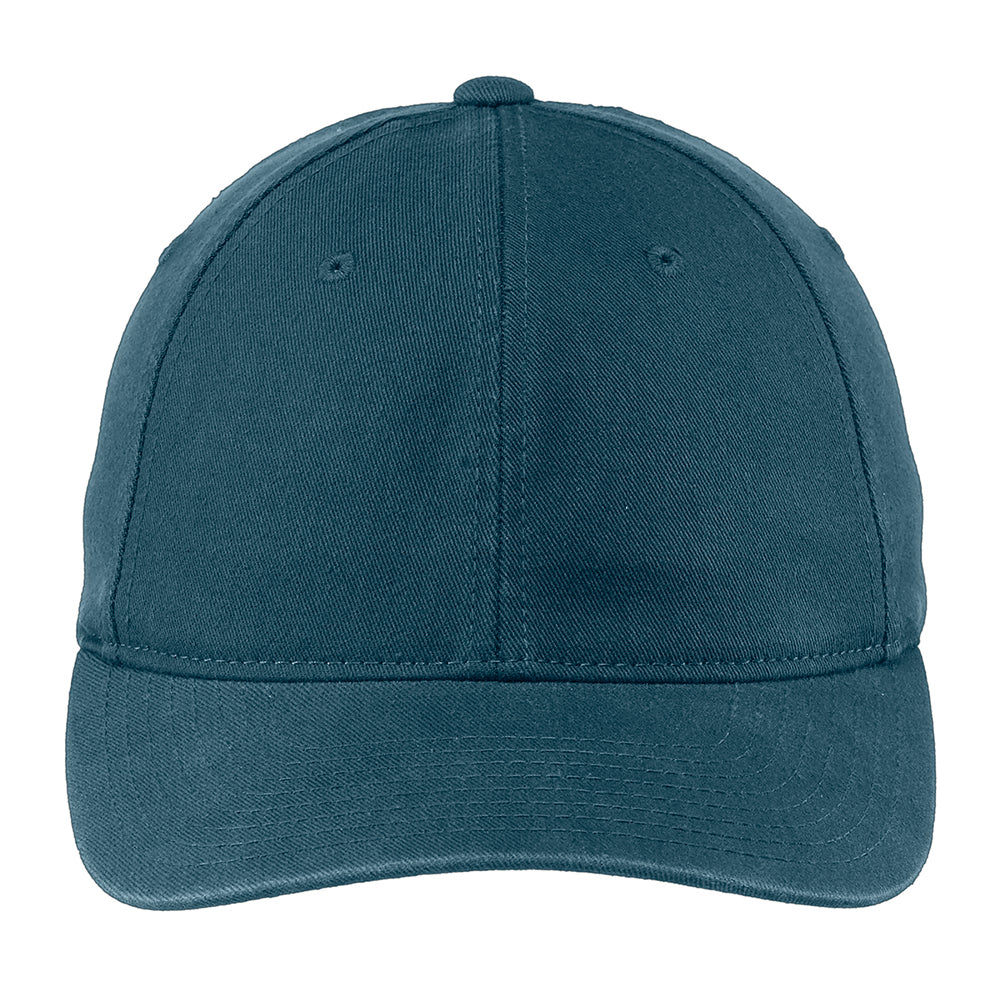 Port Authority Flexfit Garment Washed Embroidered Cap - New Slate Blue
