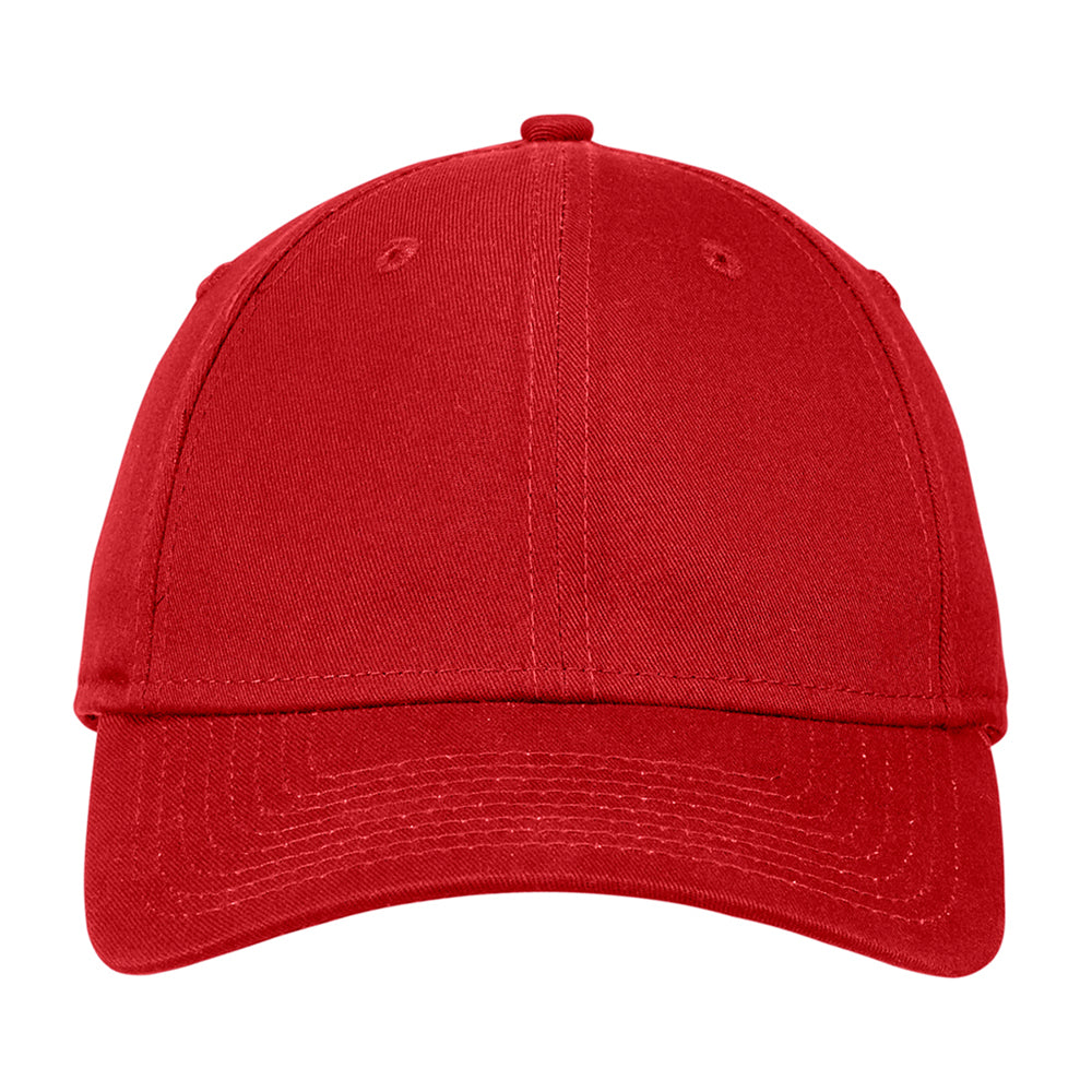 New Era - Adjustable Structured Embroidered Cap - Scarlet Red (PMS 187C)