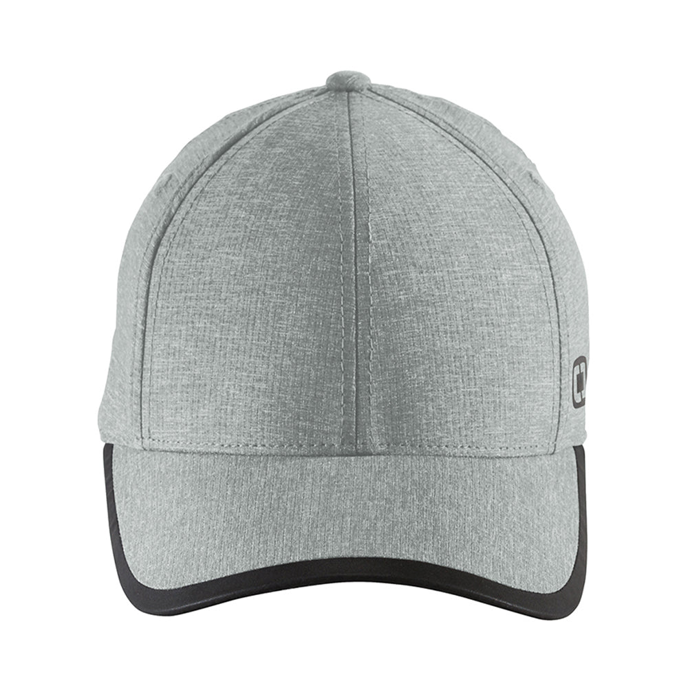 OGIO Flux Embroidered Cap - Heather Gear Grey (PMS COOL GRAY 11C)