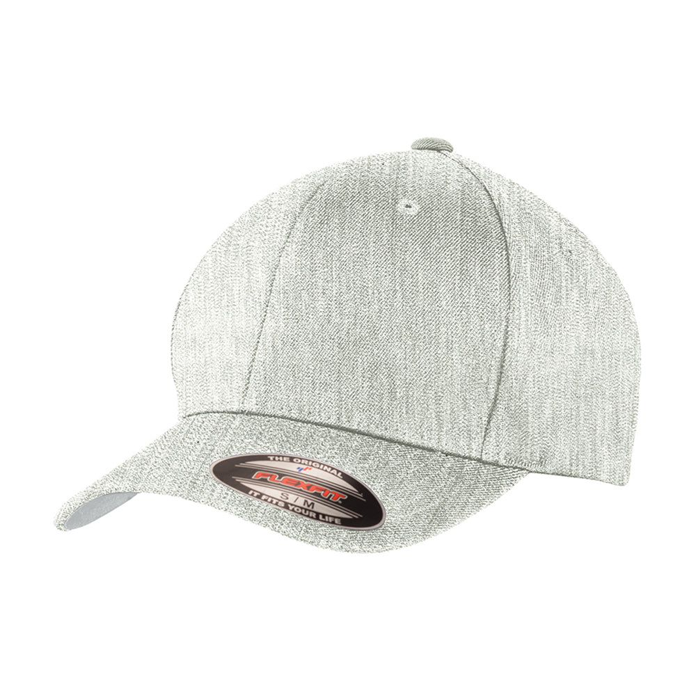 Port Authority Flexfit Wool Blend Embroidered Cap - Navy Blue