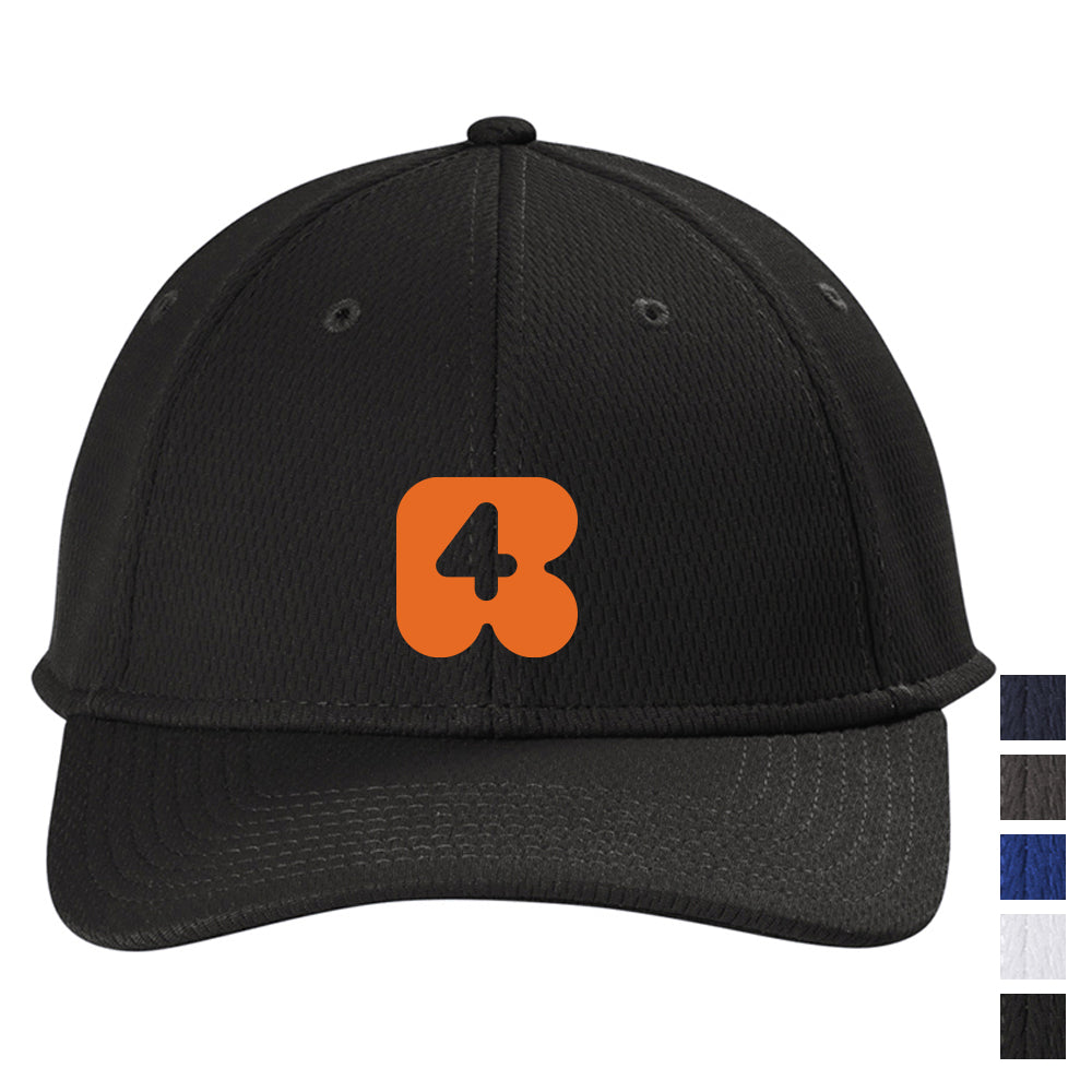 New Era Performance Dash Adjustable Embroidered Cap - Black (PMS BLACK C)