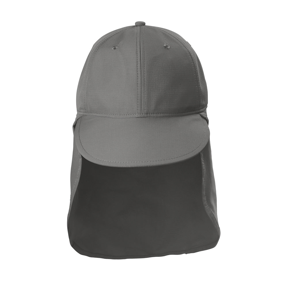 Port Authority Outdoor UV Sun Shade Embroidered Cap - Sterling Grey (PMS 425C)