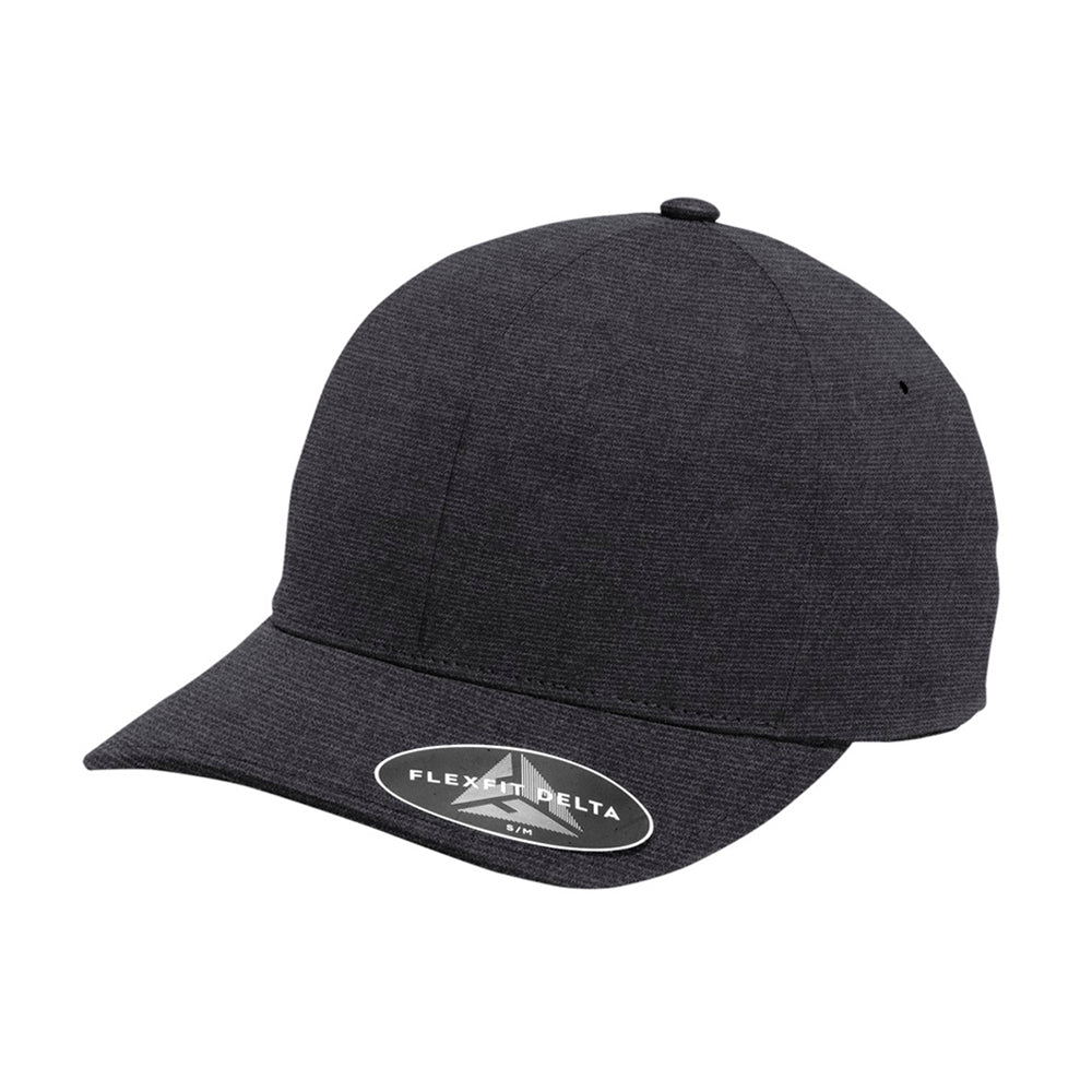 Port Authority Flexfit Delta Embroidered Cap - Dark Grey (PMS 447C)