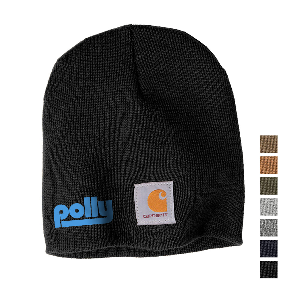Carhartt Acrylic Knit Embroidered Hat - Black