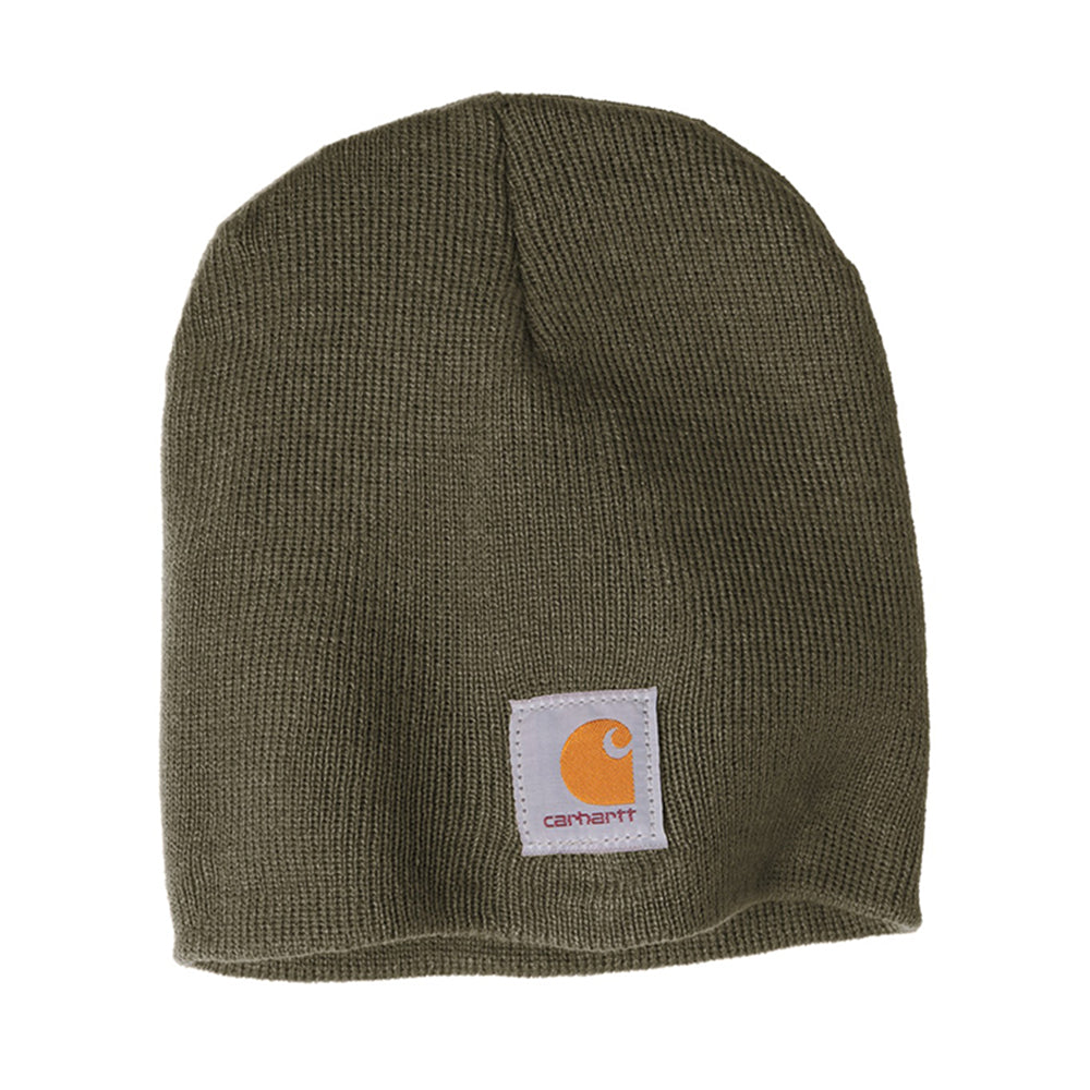 Carhartt Acrylic Knit Embroidered Hat - Dark Green