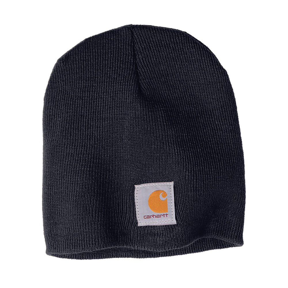 Carhartt Acrylic Knit Embroidered Hat - Navy Blue