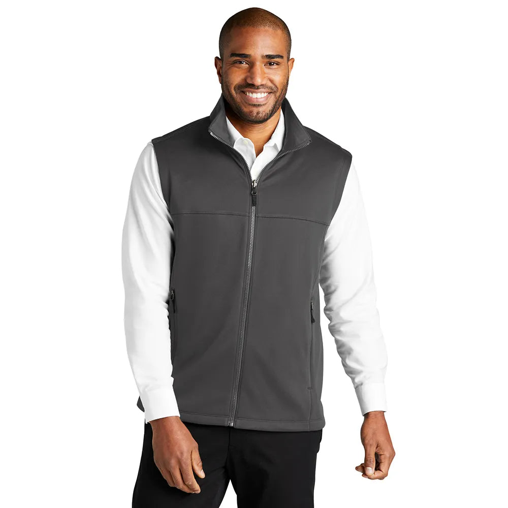 Port Authority Collective Smooth Fleece Embroidered Vest