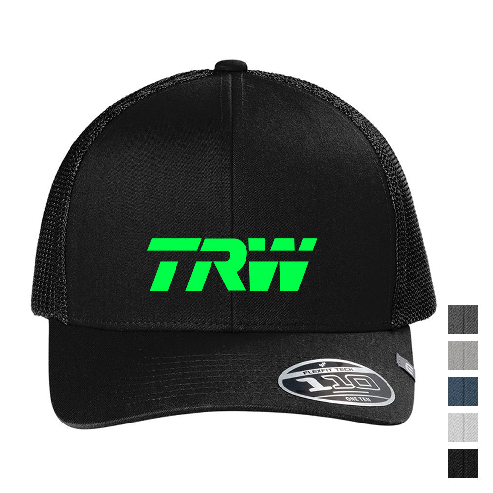 TravisMathew Cruz Trucker Embroidered Cap - Black