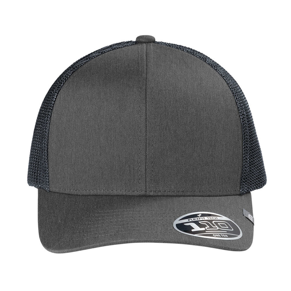 TravisMathew Cruz Trucker Embroidered Cap - Black Heather