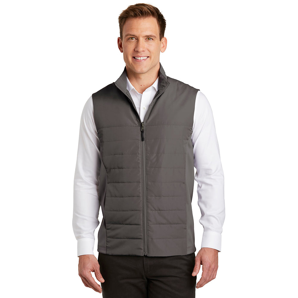 Port Authority Collective Insulated Embroidered Vest - Graphite Grey