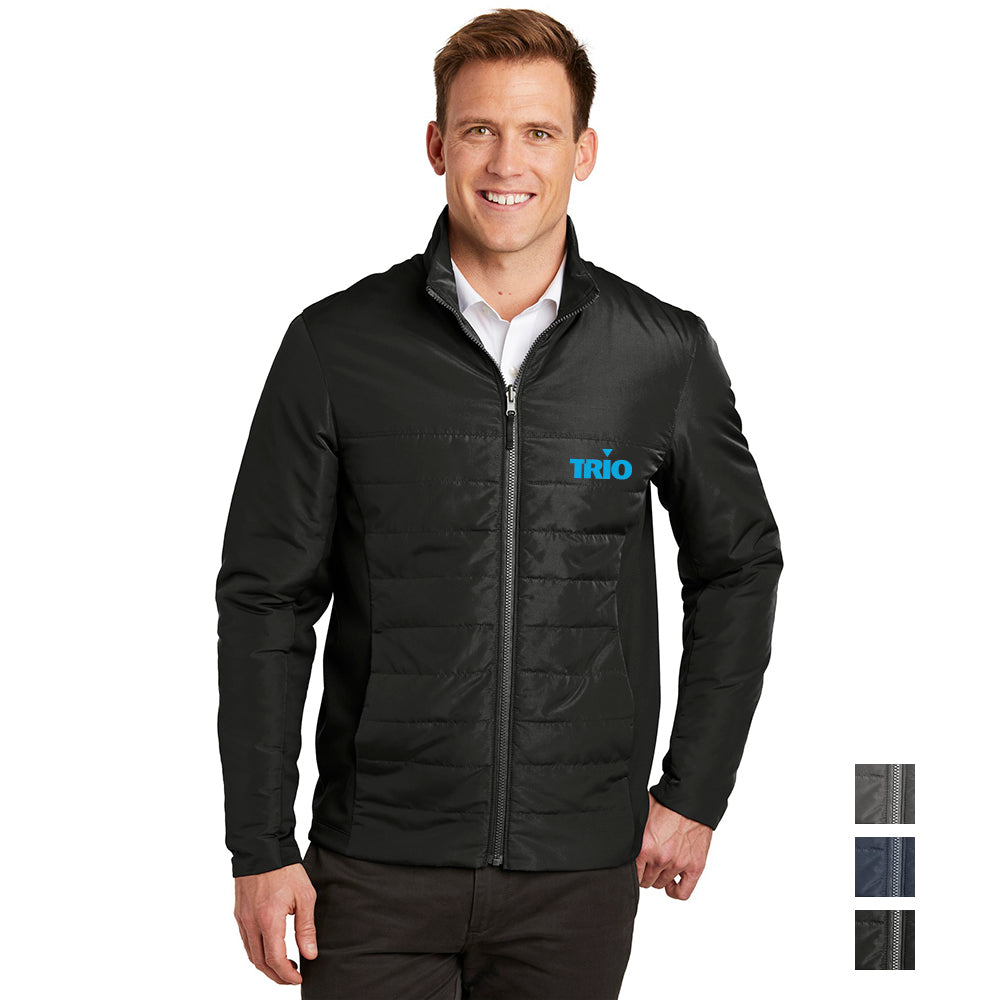 Port Authority Collective Insulated Embroidered Jacket - Deep Black