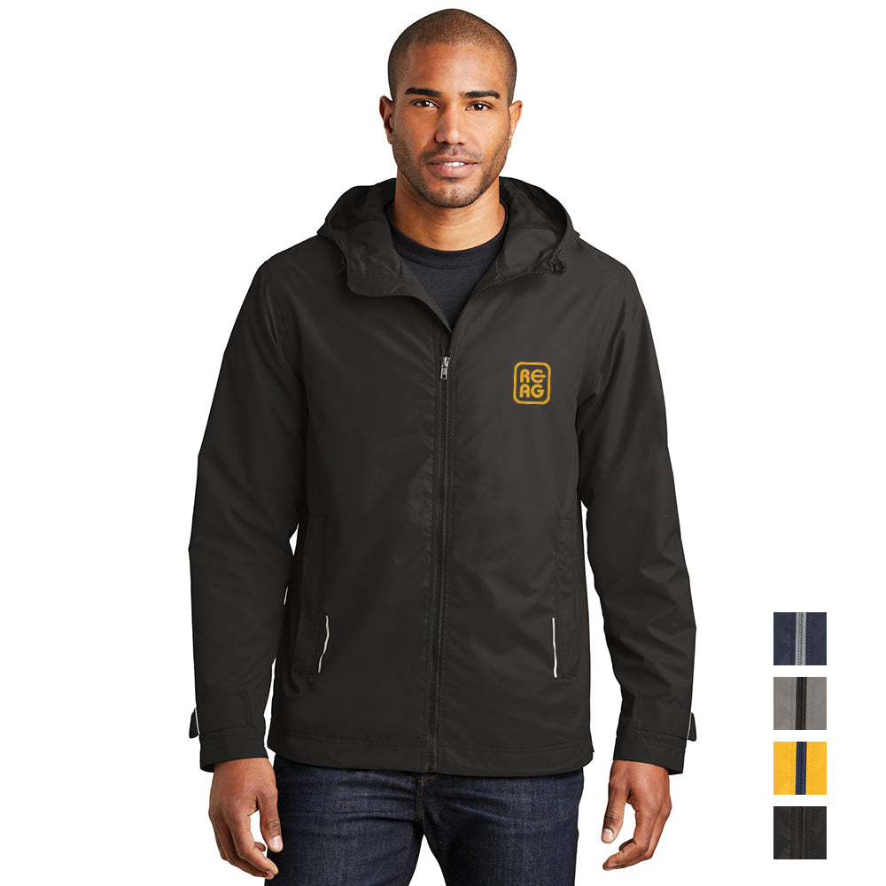 Port Authority Northwest Embroidered Slicker - Black