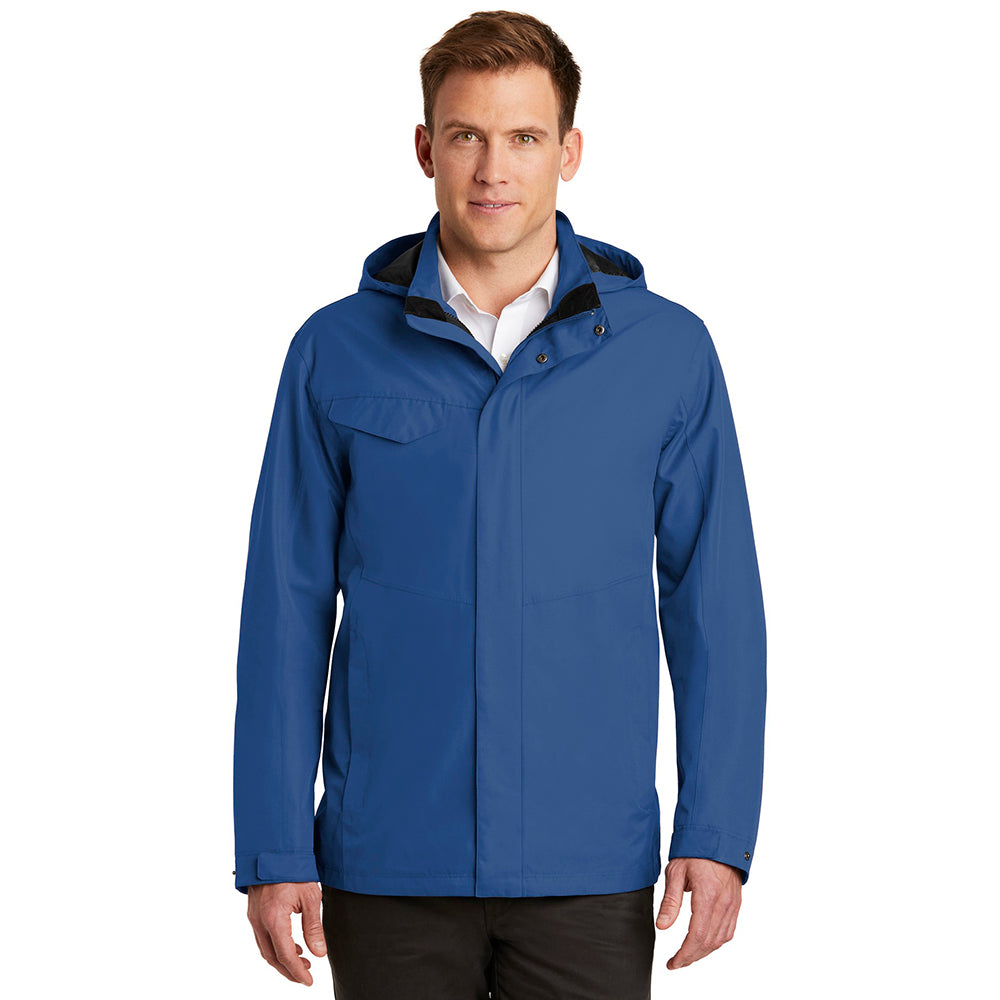 Port Authority Collective Outer Shell Embroidered Jacket - Night Sky Blue