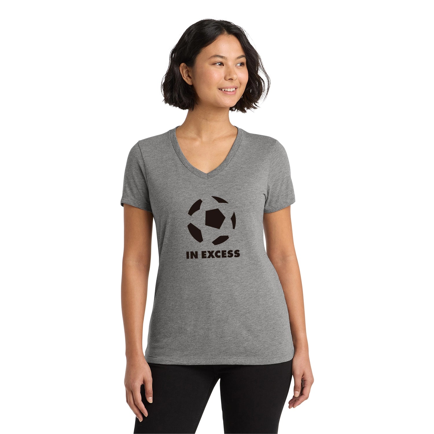 Allmade Decorated Women’s TriBlend VNeck Tee