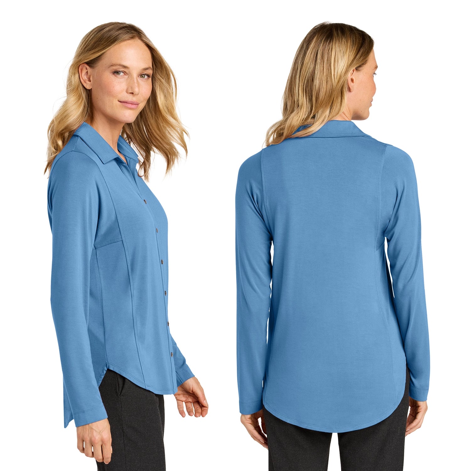 Port Authority Women’s Luxe Knit Button Tunic