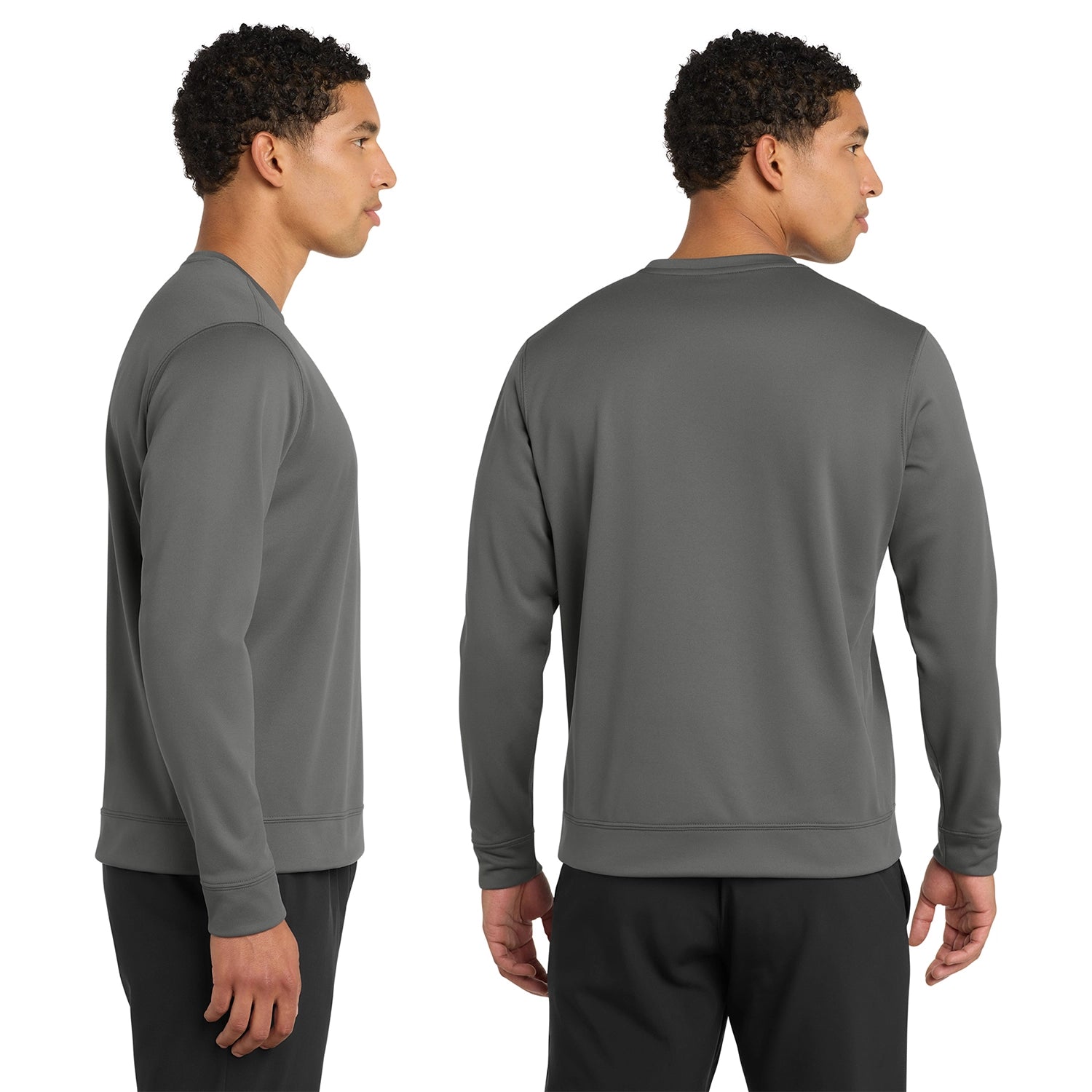 Port & Co Decorated Performance Fleece Crewneck Sweatshirt