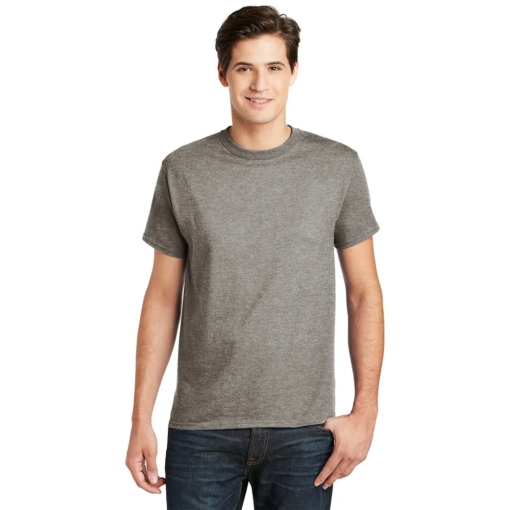 Hanes - Essential-T 100% Cotton T-Shirt Decorated - Oxford Gray